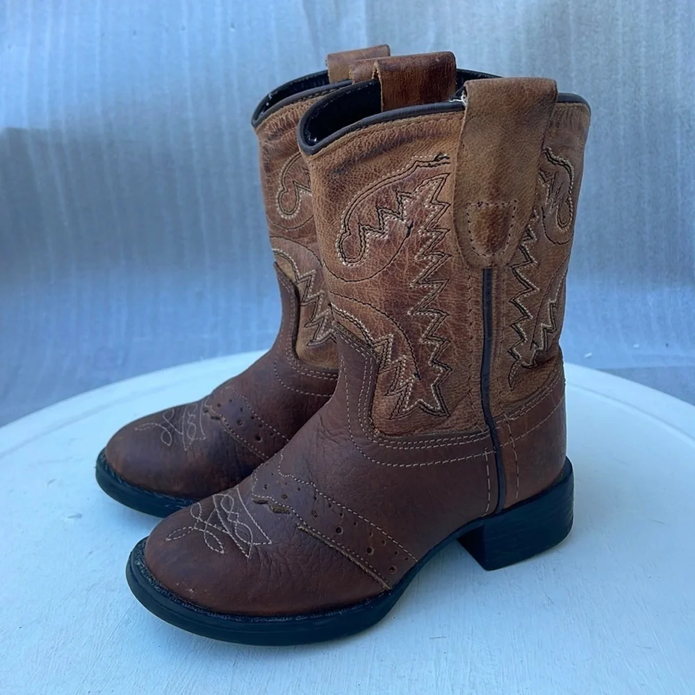 Old West Leather Cowgirl Baby 💕 boots 19361